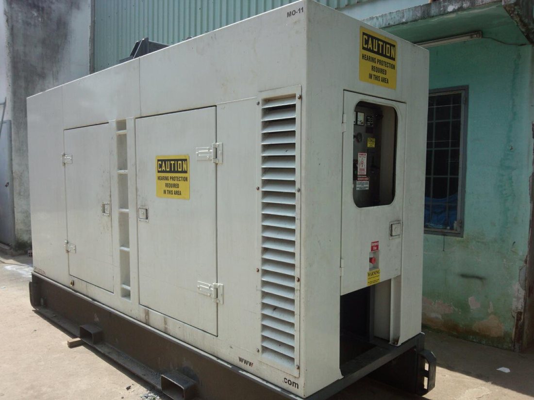 Cho thuê Máy phát điện Cummins (US) 250kVA — thùng siêu cách âm